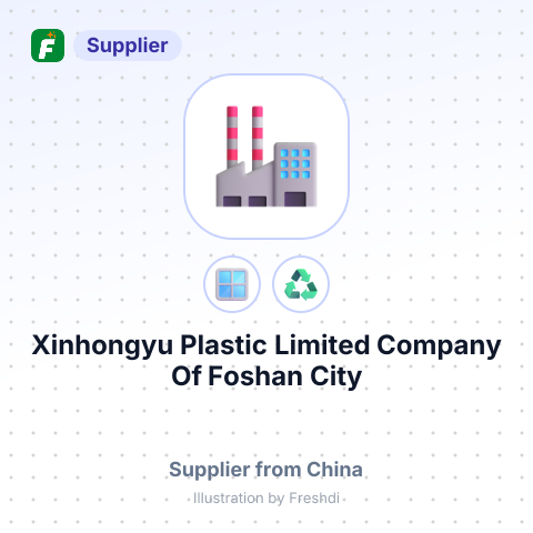 Xinhongyu Plastic Limited Company Of Foshan City – summary card, no photo uploaded yet