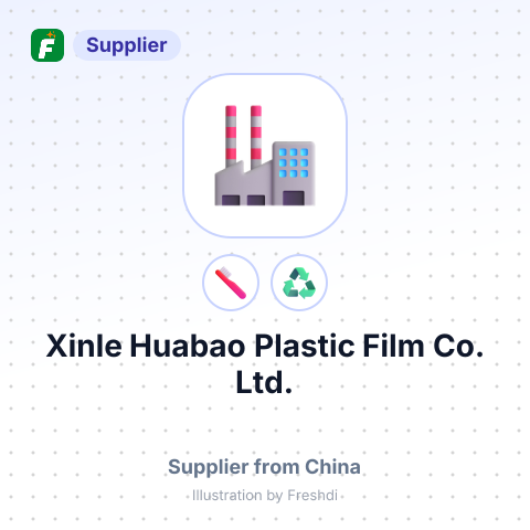 Xinle Huabao Plastic Film Co., Ltd. – summary card, no photo uploaded yet