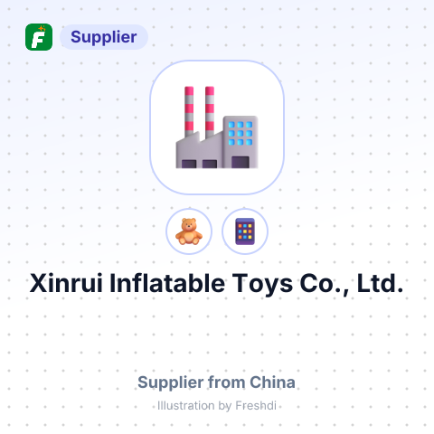 Xinrui Inflatable Toys Co., Ltd. – summary card, no photo uploaded yet