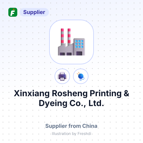 Xinxiang Rosheng Printing & Dyeing Co., Ltd. – summary card, no photo uploaded yet