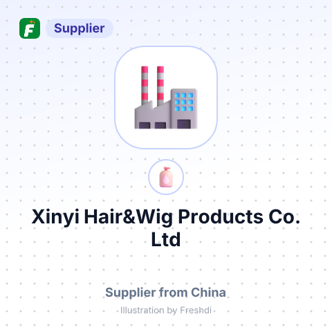 Xinyi Hair&Wig Products Co., Ltd – summary card, no photo uploaded yet