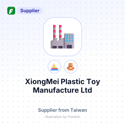 XiongMei Plastic Toy Manufacture Ltd – summary card, no photo uploaded yet