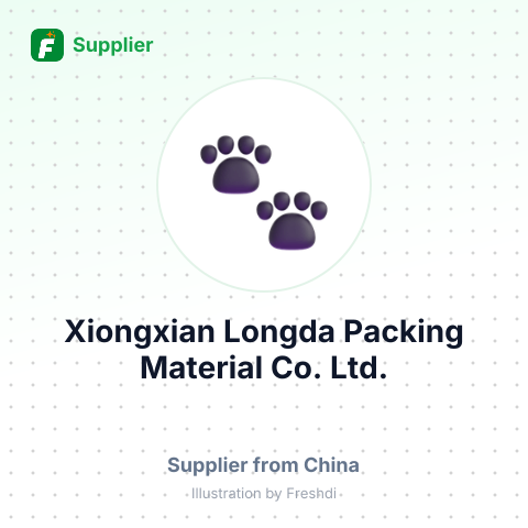 Xiongxian Longda Packing Material Co., Ltd. – summary card, no photo uploaded yet