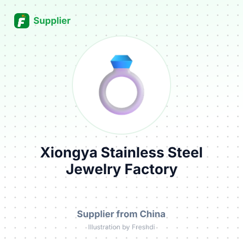 Xiongya Stainless Steel Jewelry Factory – summary card, no photo uploaded yet