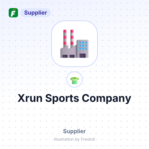Xrun Sports Company – summary card, no photo uploaded yet