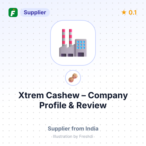 Xtrem Cashew – summary card, no photo uploaded yet
