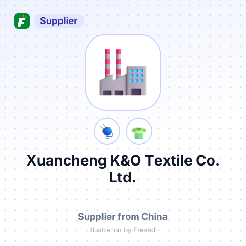 Xuancheng K&O Textile Co., Ltd. – summary card, no photo uploaded yet