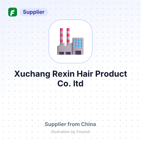 Xuchang Rexin Hair Product Co.,ltd – summary card, no photo uploaded yet