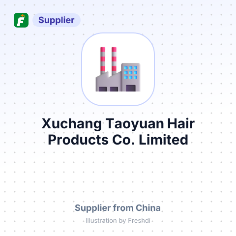 Xuchang Taoyuan Hair Products Co., Limited – summary card, no photo uploaded yet