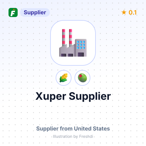 Xuper Supplier  – summary card, no photo uploaded yet