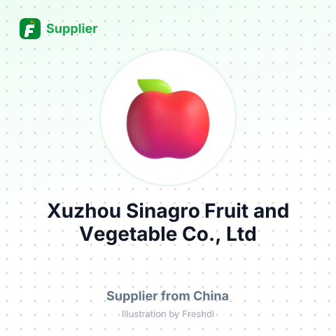 Xuzhou Sinagro Fruit and Vegetable Co., Ltd – summary card, no photo uploaded yet