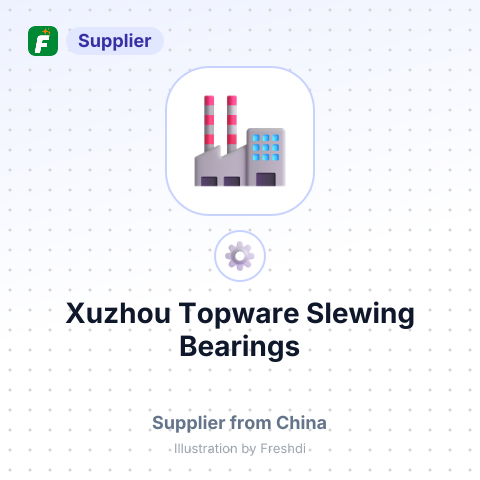 Xuzhou Topware Slewing Bearings – summary card, no photo uploaded yet