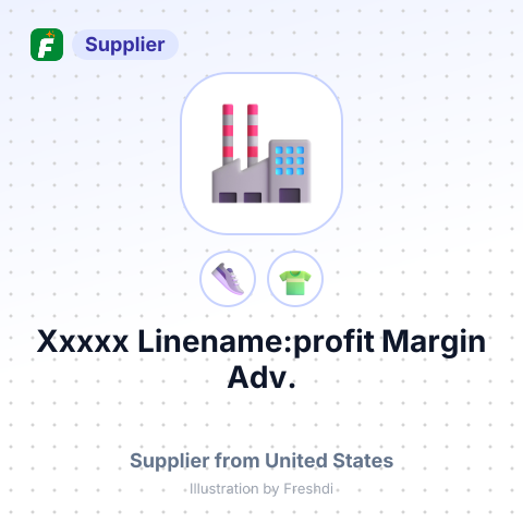 Xxxxx Linename:profit Margin Adv. – summary card, no photo uploaded yet