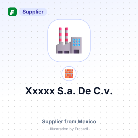 Xxxxx S.a. De C.v. – summary card, no photo uploaded yet
