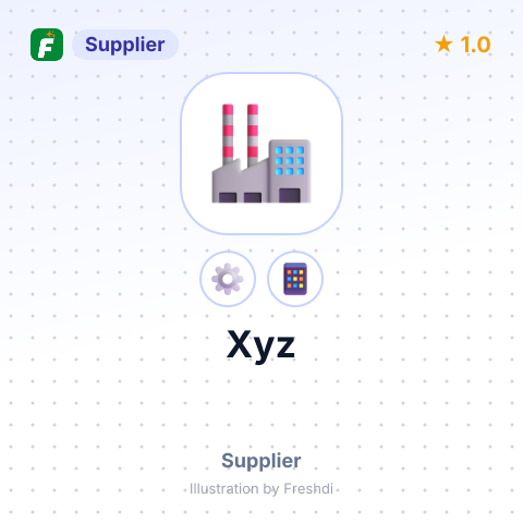Xyz – summary card, no photo uploaded yet