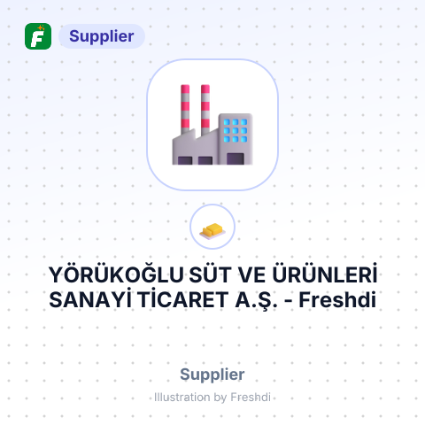 YÖRÜKOĞLU SÜT VE ÜRÜNLERİ SANAYİ TİCARET A.Ş. – summary card, no photo uploaded yet