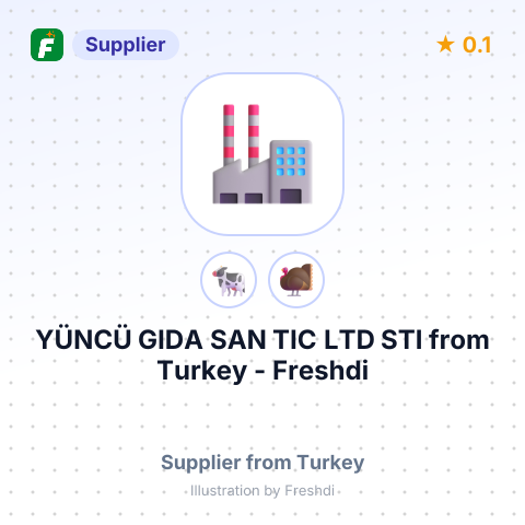 YÜNCÜ GIDA SAN TIC LTD STI – summary card, no photo uploaded yet