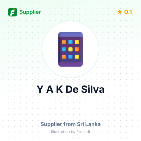 Y A K De Silva  – summary card, no photo uploaded yet