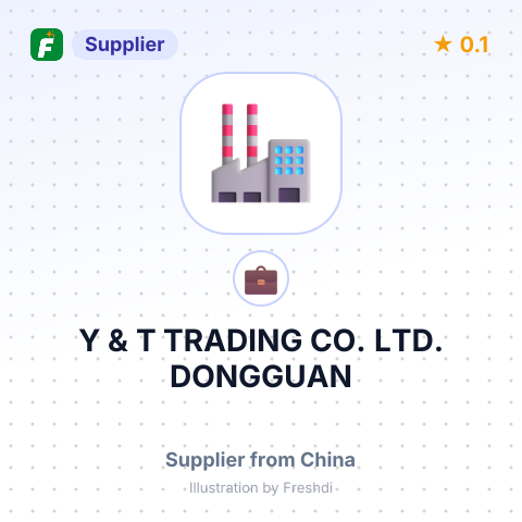 Y & T TRADING CO., LTD. DONGGUAN – summary card, no photo uploaded yet