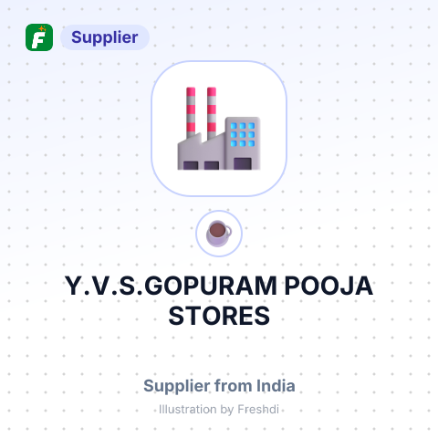 Y.V.S.GOPURAM POOJA STORES – summary card, no photo uploaded yet