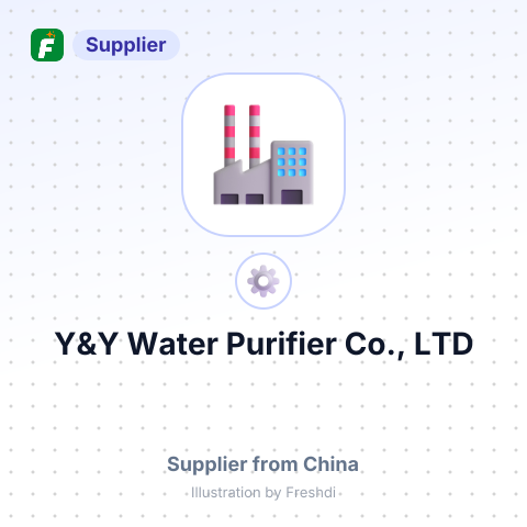 Y&Y Water Purifier Co., LTD – summary card, no photo uploaded yet