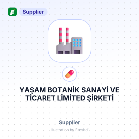 YAŞAM BOTANİK SANAYİ VE TİCARET LİMİTED ŞİRKETİ – summary card, no photo uploaded yet