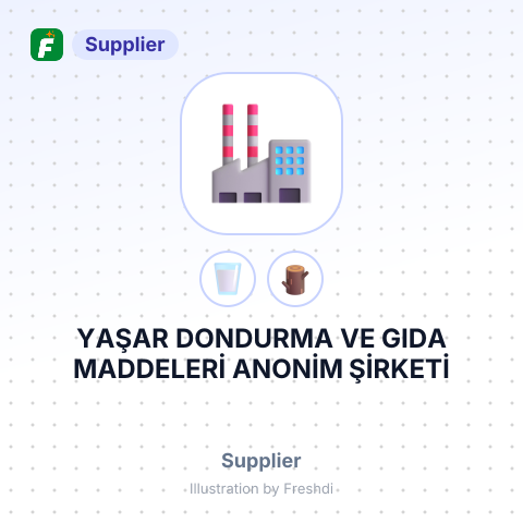 YAŞAR DONDURMA VE GIDA MADDELERİ ANONİM ŞİRKETİ – summary card, no photo uploaded yet