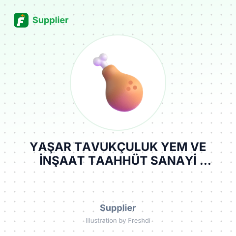 YAŞAR TAVUKÇULUK YEM VE İNŞAAT TAAHHÜT SANAYİ TİCARET LİMİTED ŞİRKETİ – summary card, no photo uploaded yet