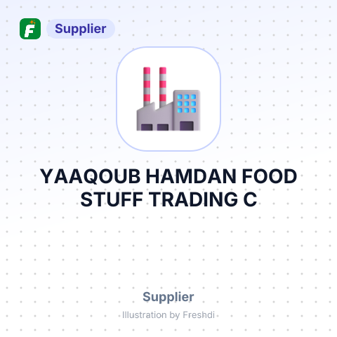 YAAQOUB HAMDAN FOOD STUFF TRADING C – summary card, no photo uploaded yet