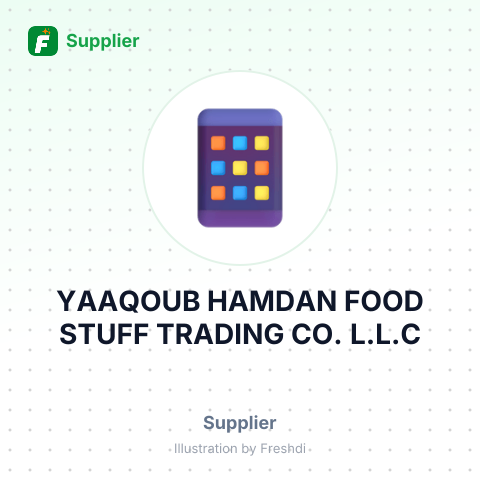 YAAQOUB HAMDAN FOOD STUFF TRADING CO. L.L.C – summary card, no photo uploaded yet