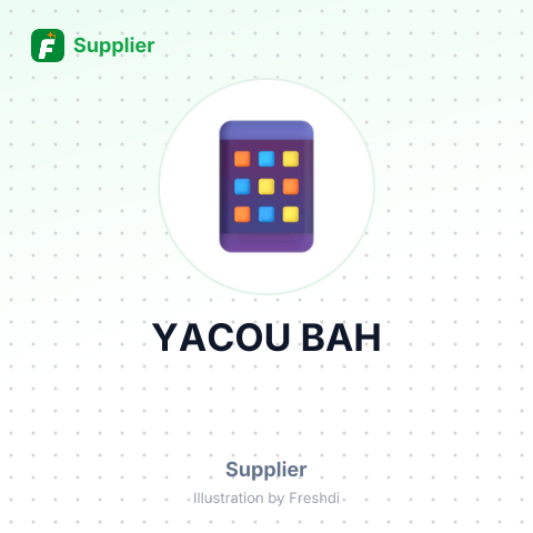 YACOU BAH – summary card, no photo uploaded yet