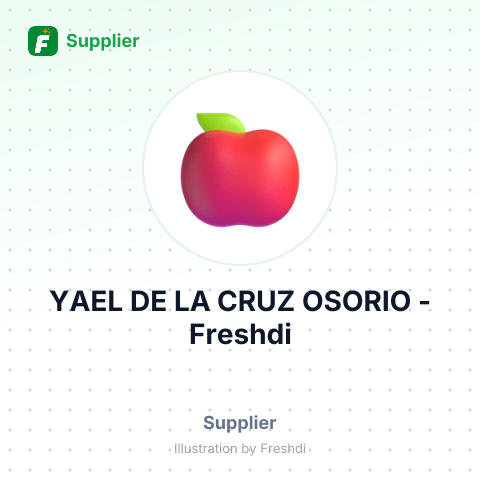 YAEL DE LA CRUZ OSORIO – summary card, no photo uploaded yet