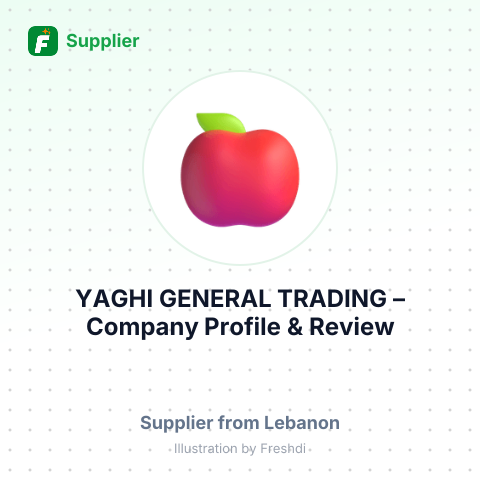 YAGHI GENERAL TRADING – summary card, no photo uploaded yet