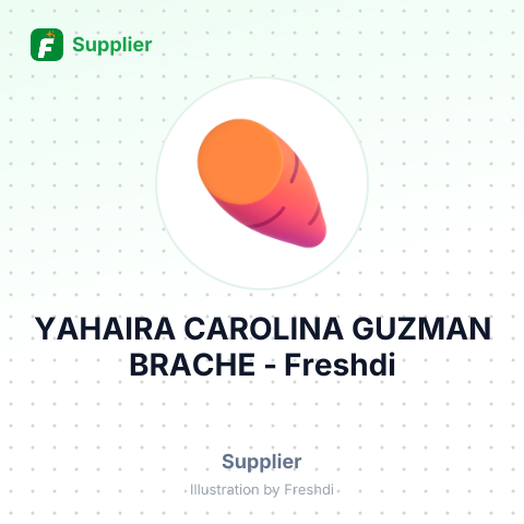 YAHAIRA CAROLINA GUZMAN BRACHE – summary card, no photo uploaded yet
