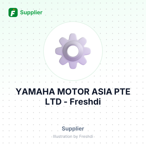 YAMAHA MOTOR ASIA PTE LTD – summary card, no photo uploaded yet