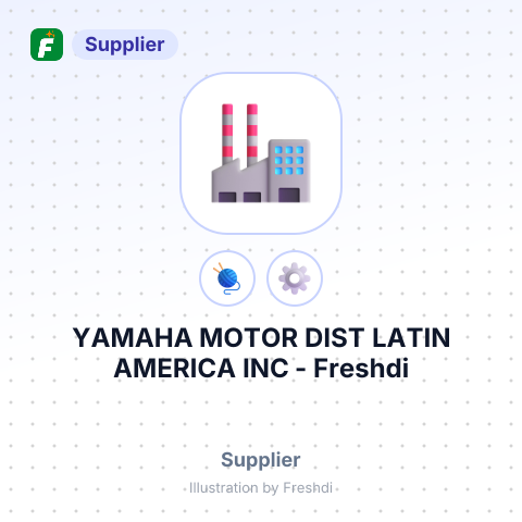 YAMAHA MOTOR DIST LATIN AMERICA INC – summary card, no photo uploaded yet