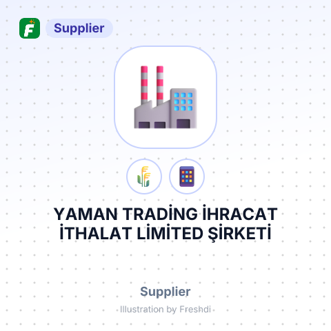 YAMAN TRADİNG İHRACAT İTHALAT LİMİTED ŞİRKETİ – summary card, no photo uploaded yet