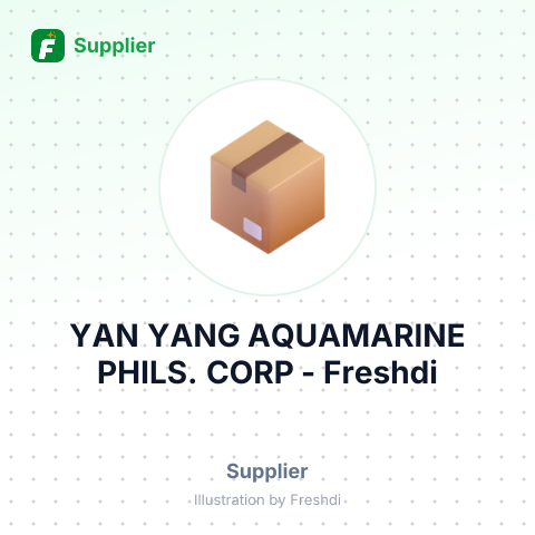 YAN YANG AQUAMARINE PHILS. CORP – summary card, no photo uploaded yet