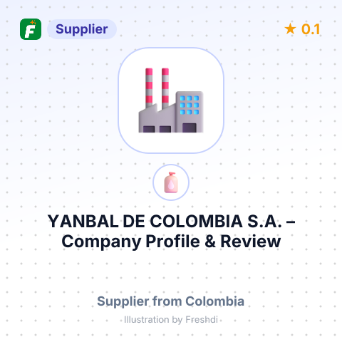 YANBAL DE COLOMBIA S.A. – summary card, no photo uploaded yet