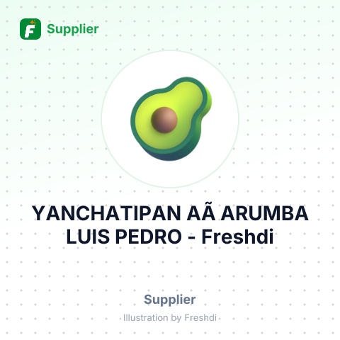YANCHATIPAN AÃ ARUMBA LUIS PEDRO – summary card, no photo uploaded yet