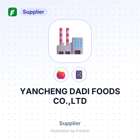 YANCHENG DADI FOODS CO.,LTD – summary card, no photo uploaded yet