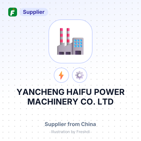 YANCHENG HAIFU POWER MACHINERY CO., LTD – summary card, no photo uploaded yet