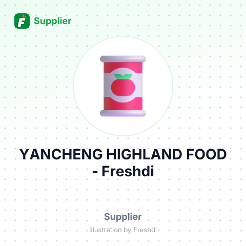 YANCHENG HIGHLAND FOOD – summary card, no photo uploaded yet