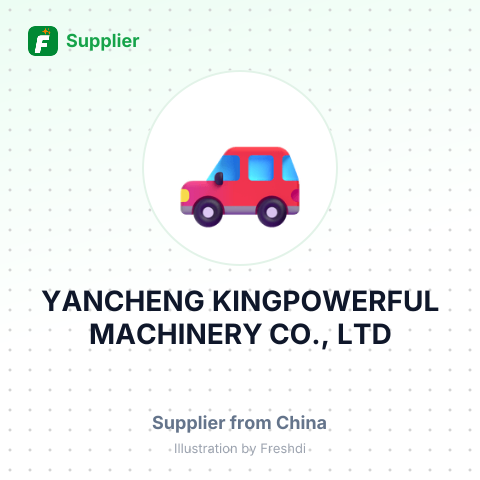 YANCHENG KINGPOWERFUL MACHINERY CO., LTD – summary card, no photo uploaded yet