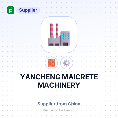 YANCHENG MAICRETE MACHINERY – summary card, no photo uploaded yet
