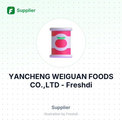 YANCHENG WEIGUAN FOODS CO.,LTD – summary card, no photo uploaded yet