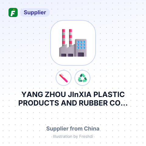 YANG ZHOU JInXIA PLASTIC PRODUCTS AND RUBBER CO... – summary card, no photo uploaded yet