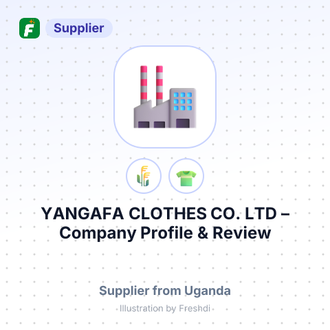 YANGAFA CLOTHES CO.,LTD – summary card, no photo uploaded yet