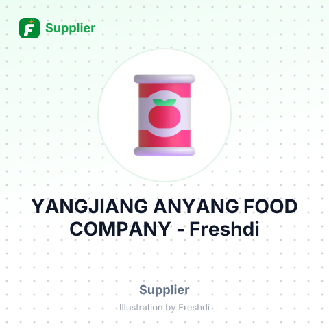 YANGJIANG ANYANG FOOD COMPANY – summary card, no photo uploaded yet