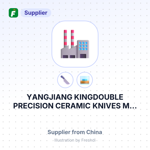 YANGJIANG KINGDOUBLE PRECISION CERAMIC KNIVES M... – summary card, no photo uploaded yet